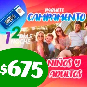 tepetongo paquete campamento 2 dia