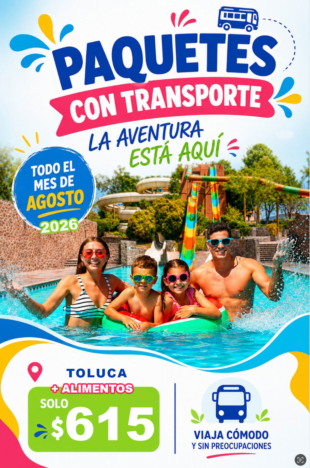 5.2 TOLUCA +TEPETONGO + MUNDO GRANJERO ZOO + COMIDA